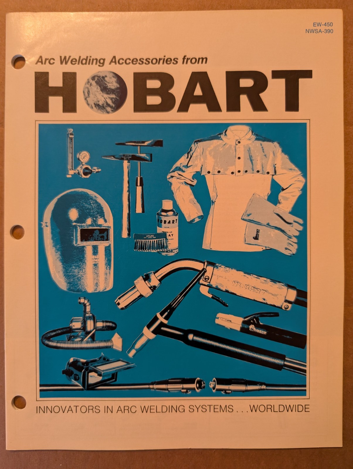 Vintage Hobart Arc Welding Accessories Catalog EW-450