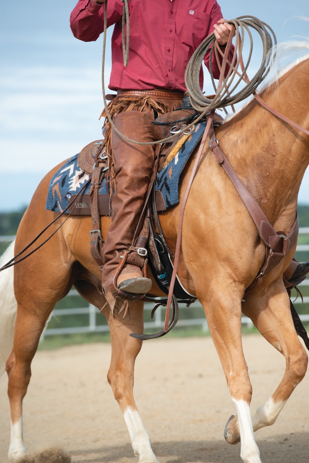 Weaver Leather, AirFlex Cinch with Flat Buckles