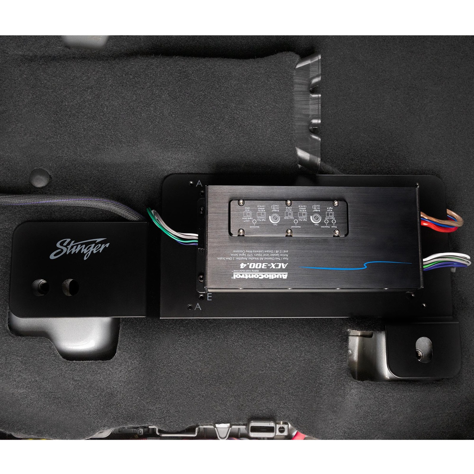 Stinger BRCOAMPBRKTD Amp Bracket Compatible with Ford Bronco - Driver Side - ...