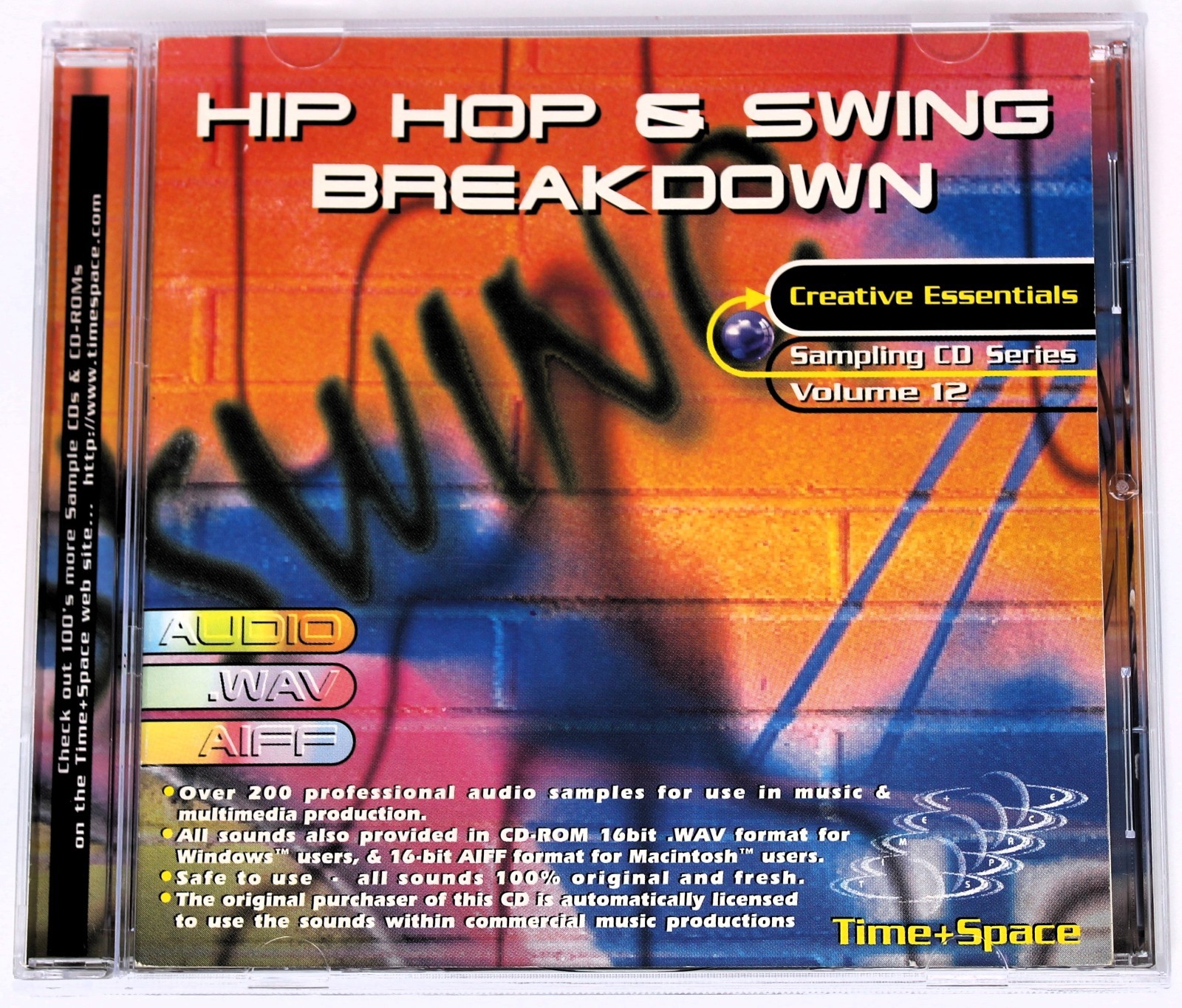 Zero-G Creative Essentials 12 Hip Hop Swing Breakdown Sound Library/Sampling CD