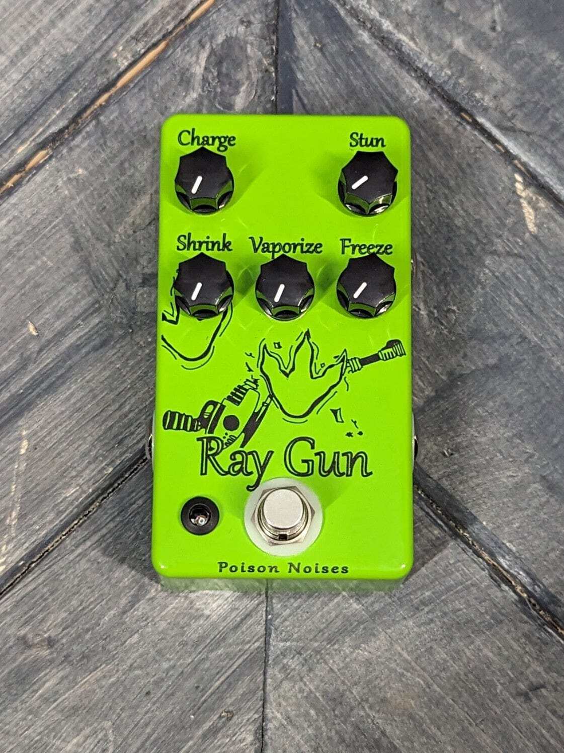 Poison Noises Ray Gun Phaser Effect Pedal