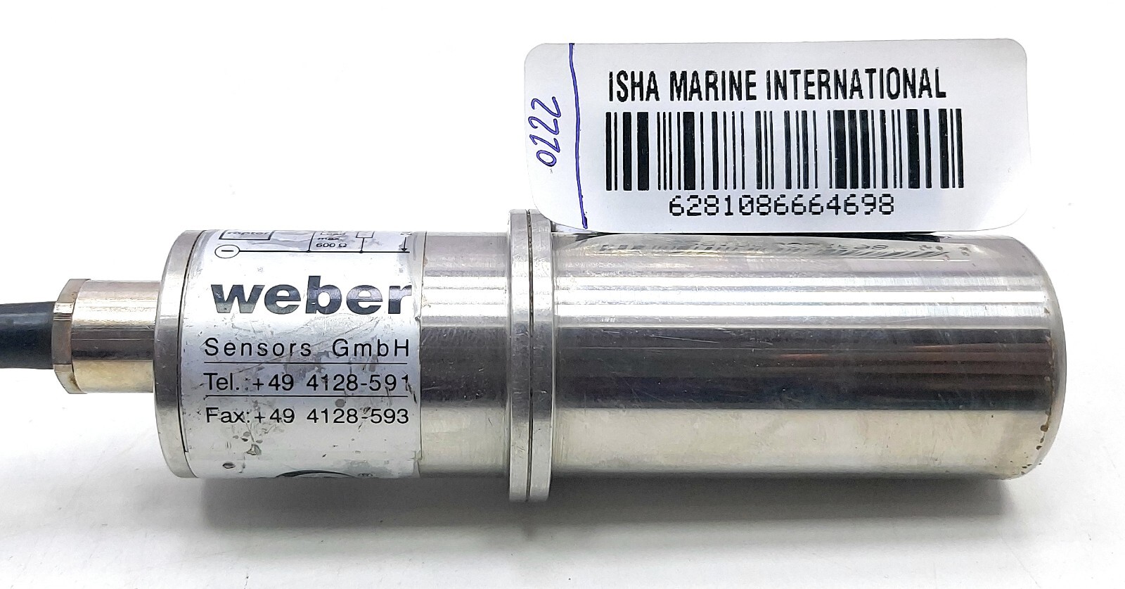 Weber Sensors 4114.30 Flow-Captor Industrial Sensor 0222