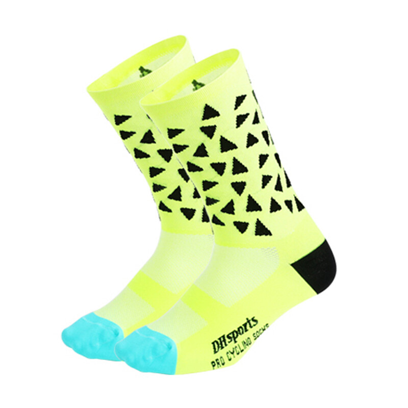 Road Cycling Riding Socks Bicycle Bike Sports Athletic Socks XC BMX MTB Green