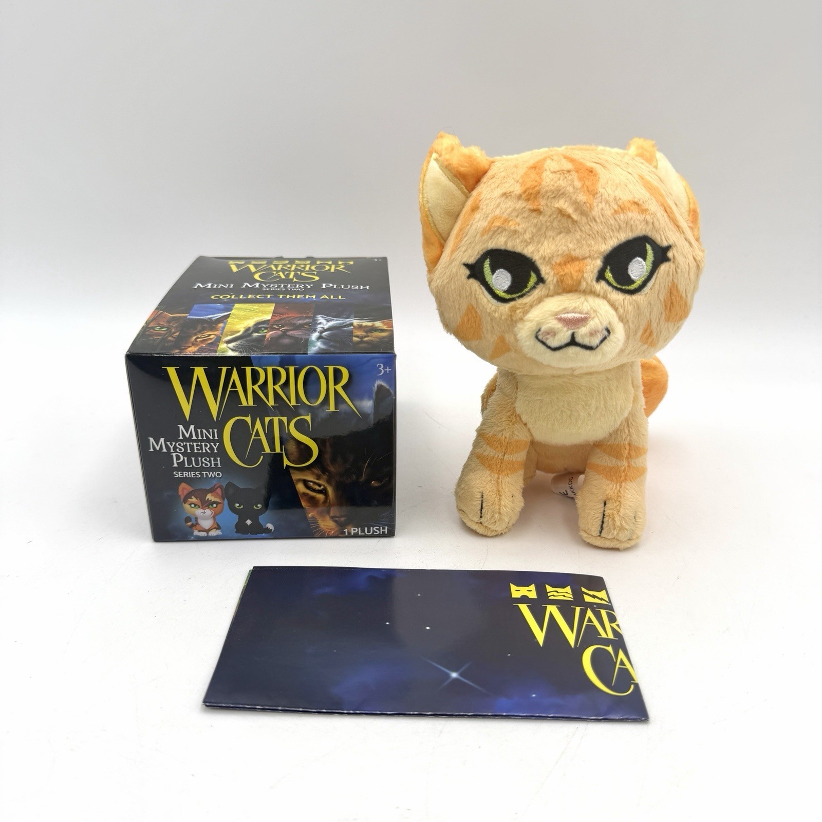 Bonkers Warrior Cats SANDSTORM  6" Mini Mystery Plush Series 2 NEW