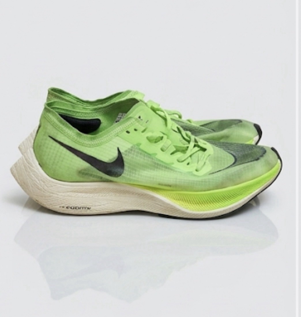 Nike ZoomX Vaporfly NEXT% Men’s Runnjng She Electric Green Size 8.5