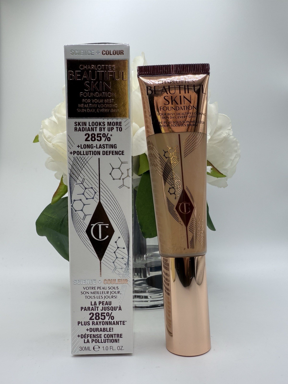 Charlotte Tilbury Beautiful Skin Foundation 5 NEUTRAL 1 oz