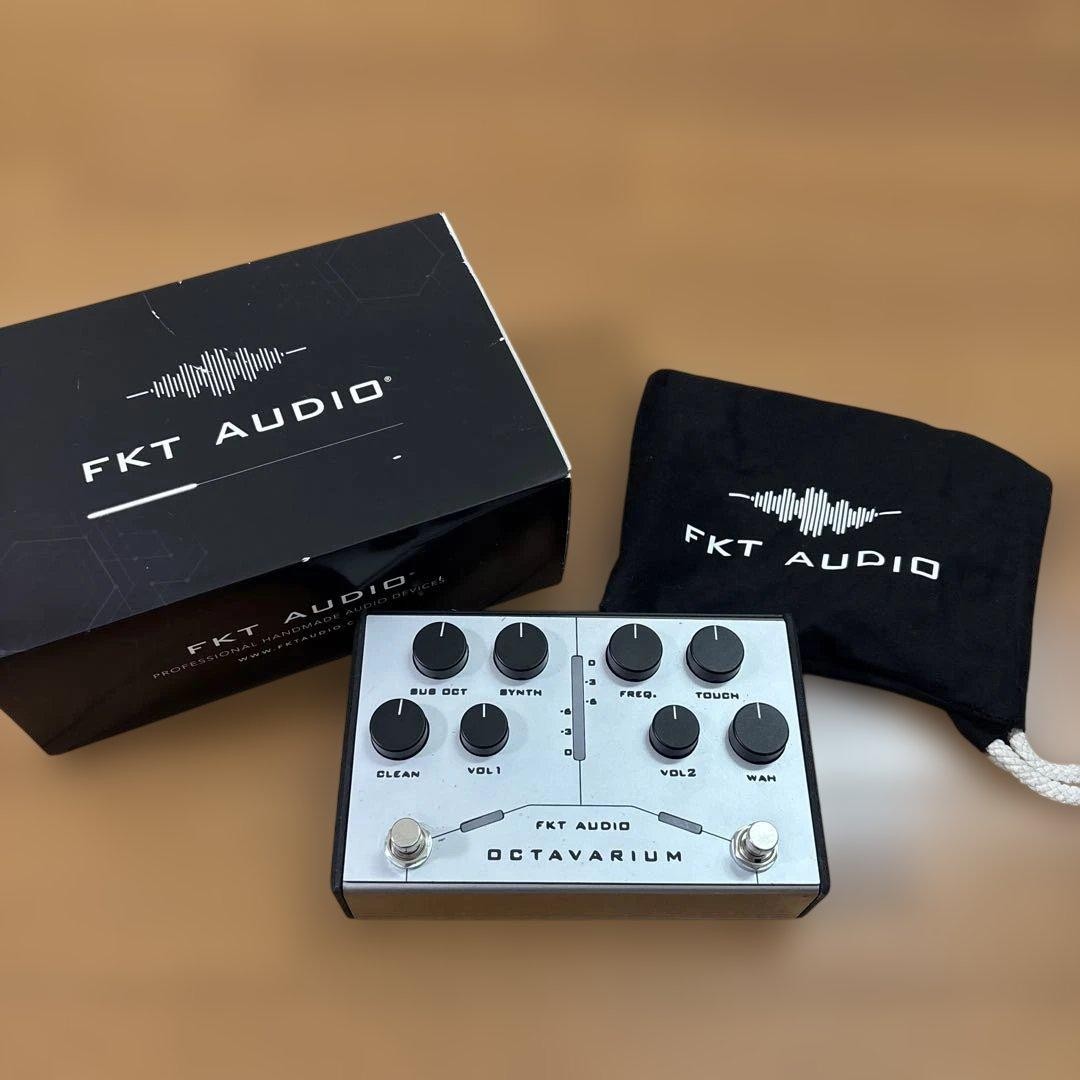 FKT AUDIO Octavarium Bass Effector Analog Octaver Envelope Filter Used