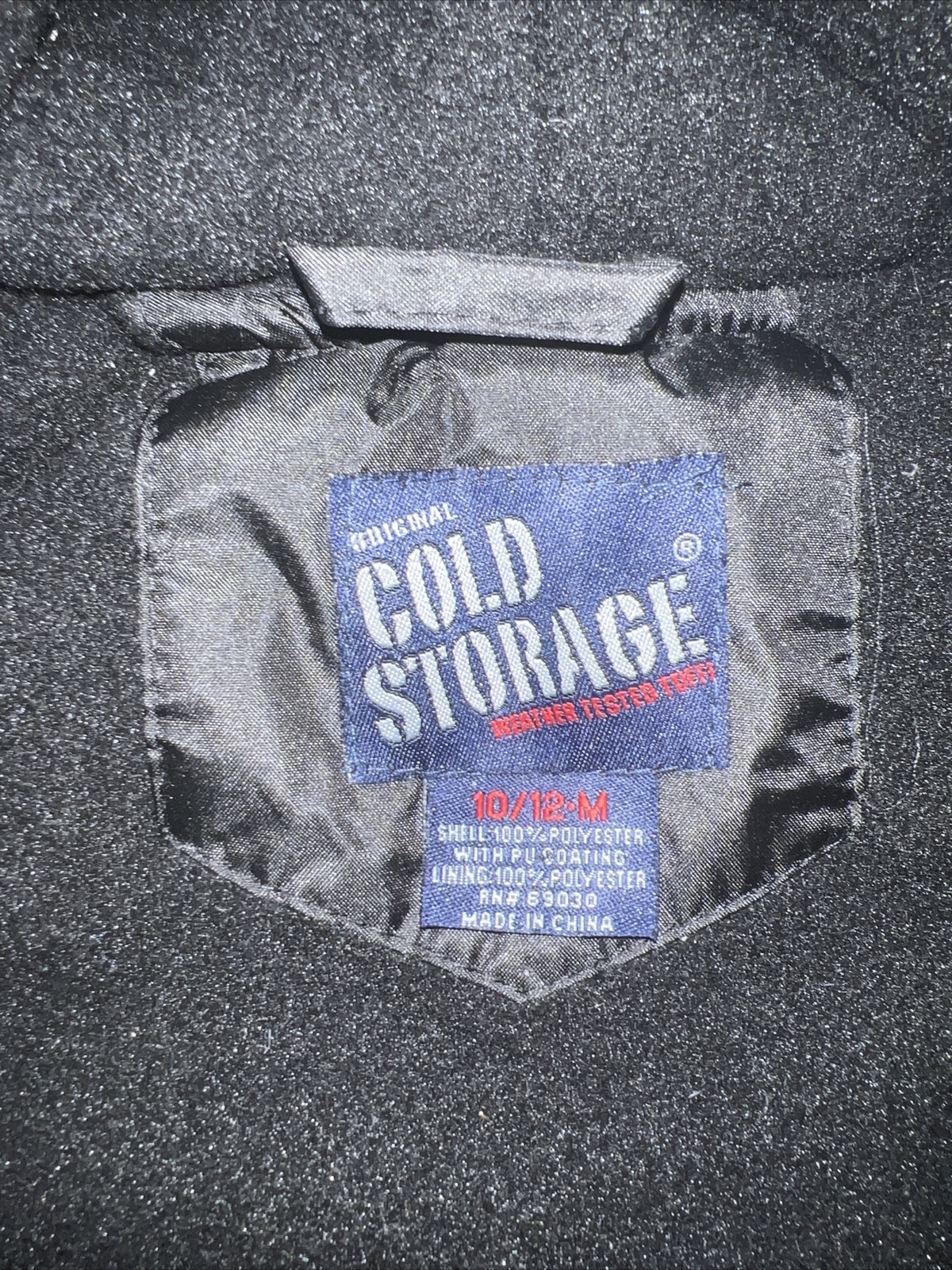 Cold Storage Puffer Jacket, Hooded, Insulated Winter Coat Youth 10-12 SHIPS FAST