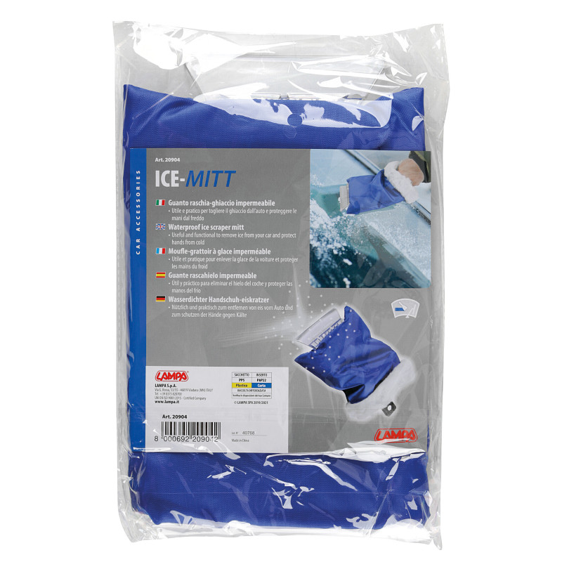 CAR FREEZING SPRAY + GLOVE SCRAPER SNOW WINDSHIELD