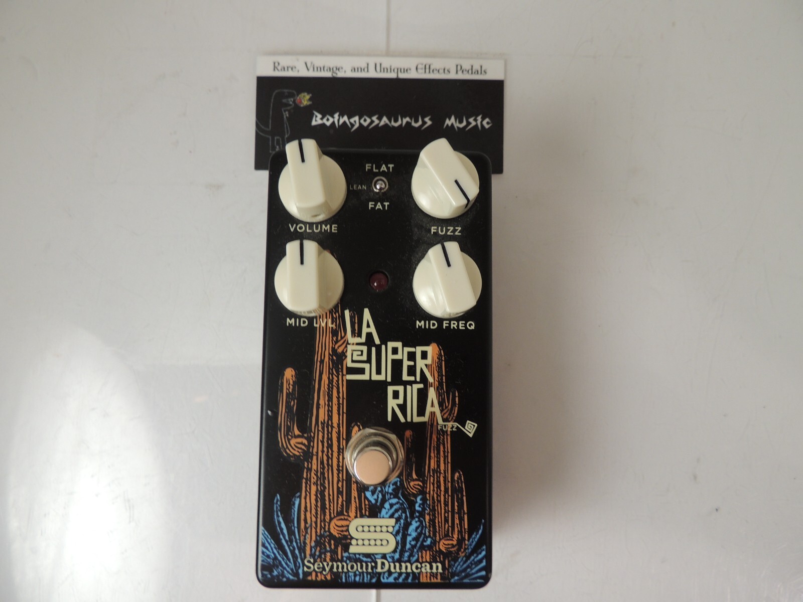 Seymour Duncan La Super Rica Fuzz Effects Pedal Free USA Shipping