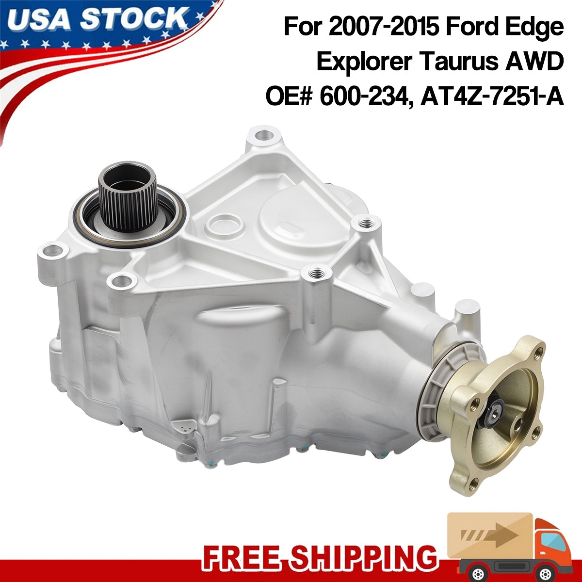 Transfer Case Assembly for 2007-2015 Ford Edge Explorer Flex Taurus 600-234 AWD