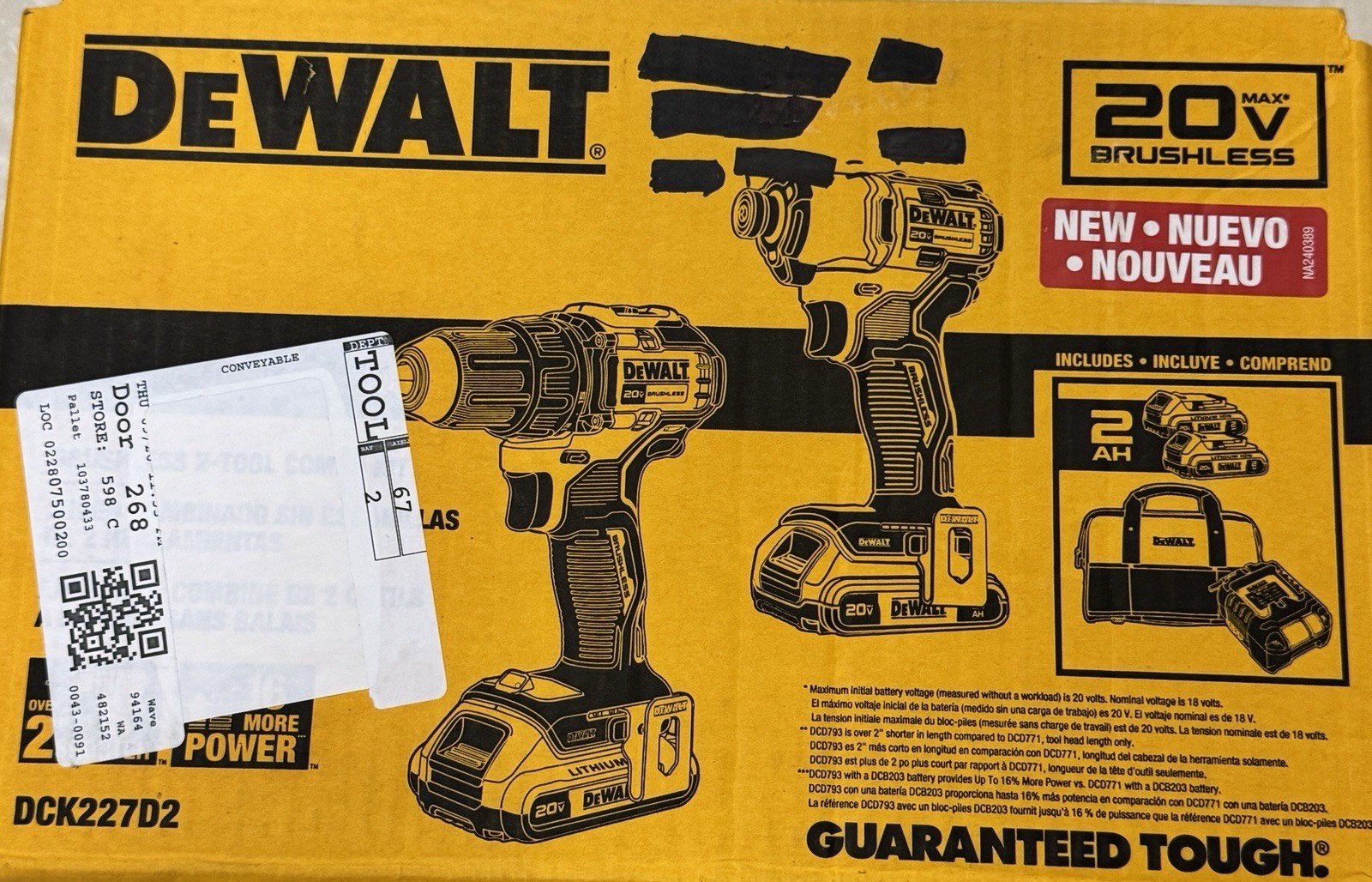 DEWALT 20V MAX Drill Driver