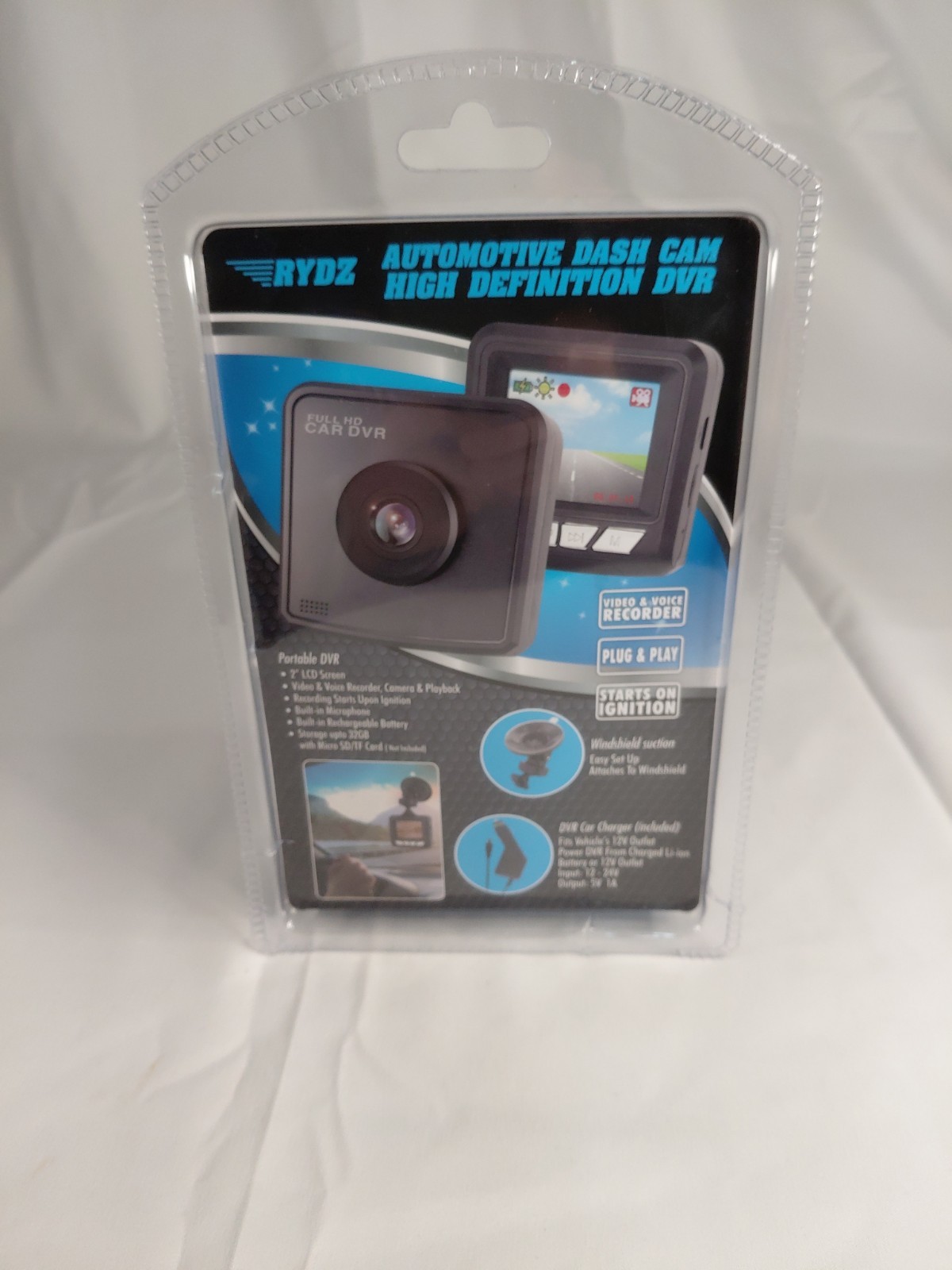 Rydz Automotive Dash Cam High Definition DVR