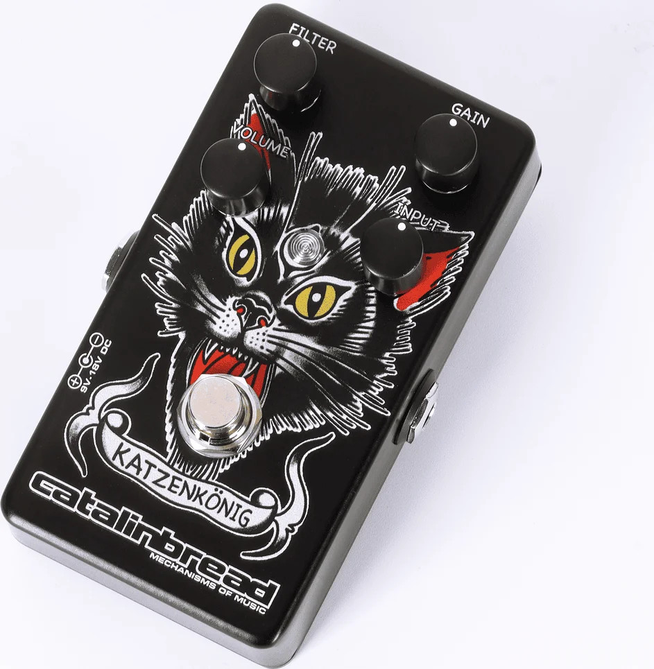 Catalinbread Katzenkönig Traditional Ink Fuzz Distortion Pedal