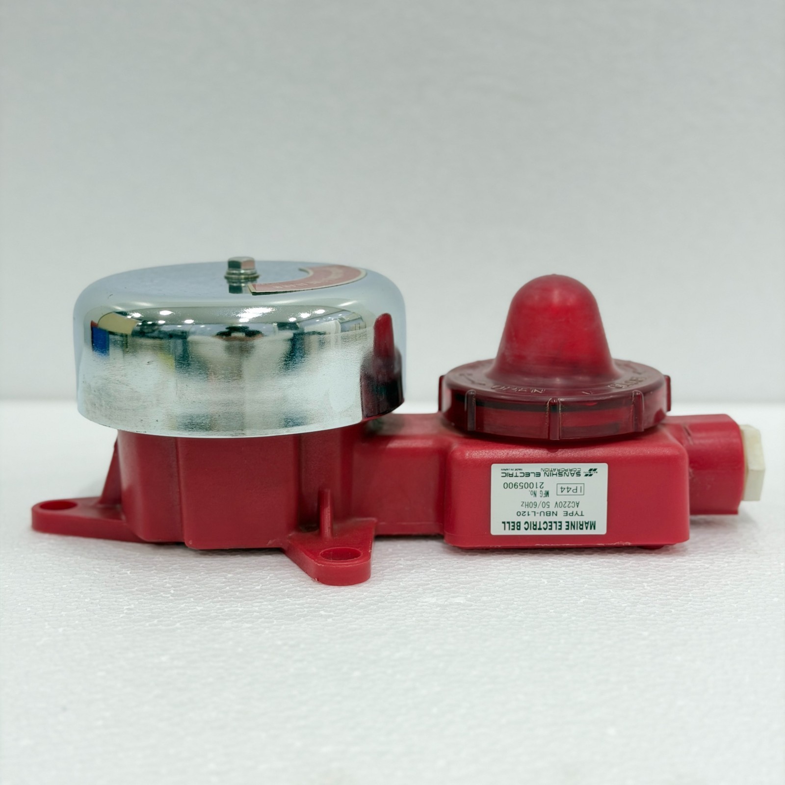 SANSHIN ELECTRIC NBU-L120 MARINE ELECTRIC BELL AC220V IP44 GENERAL / FIRE ALARM