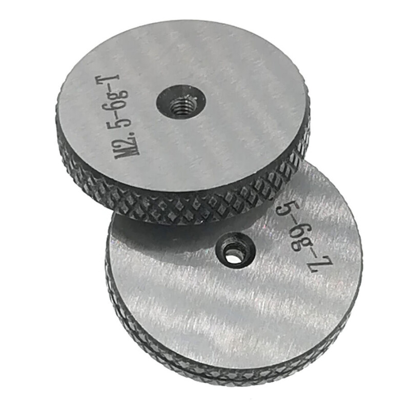 ISO Metric Thread Ring Gage M2.5- 6g Threaded Ring Gauges GO And NOGO 1Set