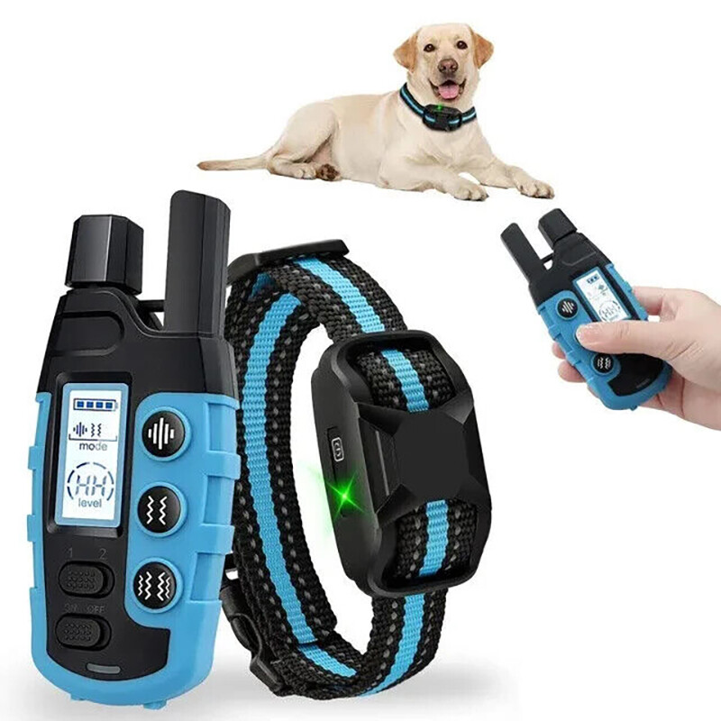 Smart Pet 1100 Yard Remote Dog Training Shock Collar for Small Medium Large Dogs
