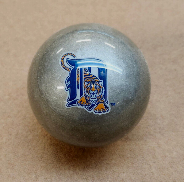 POOL BALL  CUE BALL DETROIT TIGERS - BRUNSWICK CHALK THE GAME ROOM STORE N.J.