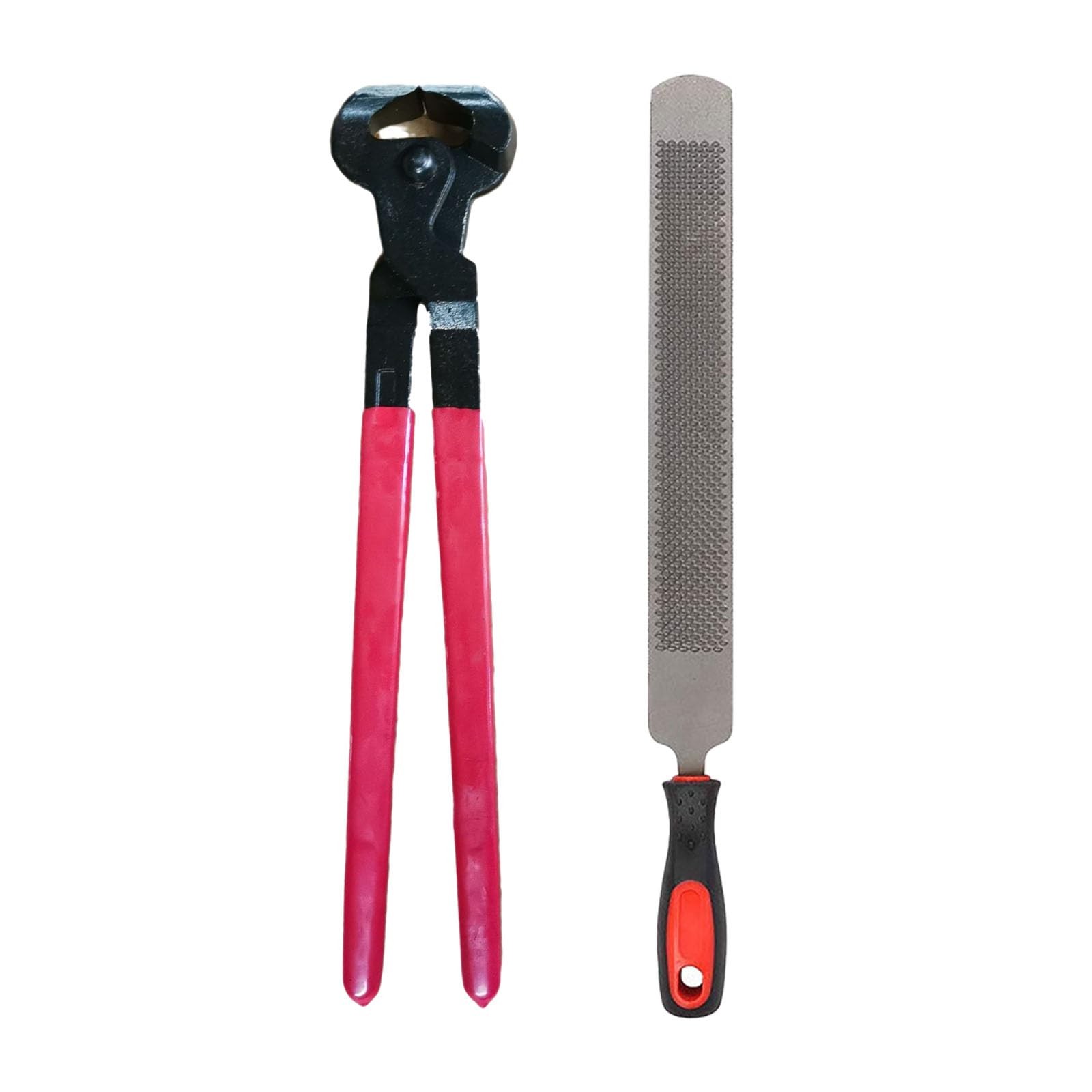 Professional Hoof Trimming & Rasp Tools for Horses, Durable Carbon Steel Farr...