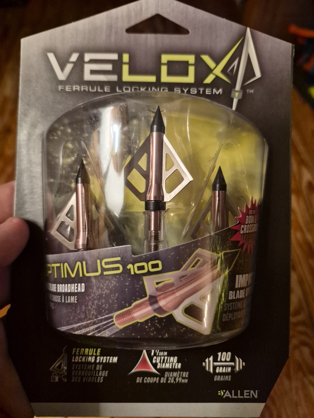 Allen Velox BALLISTIC SS Broadhead 14690