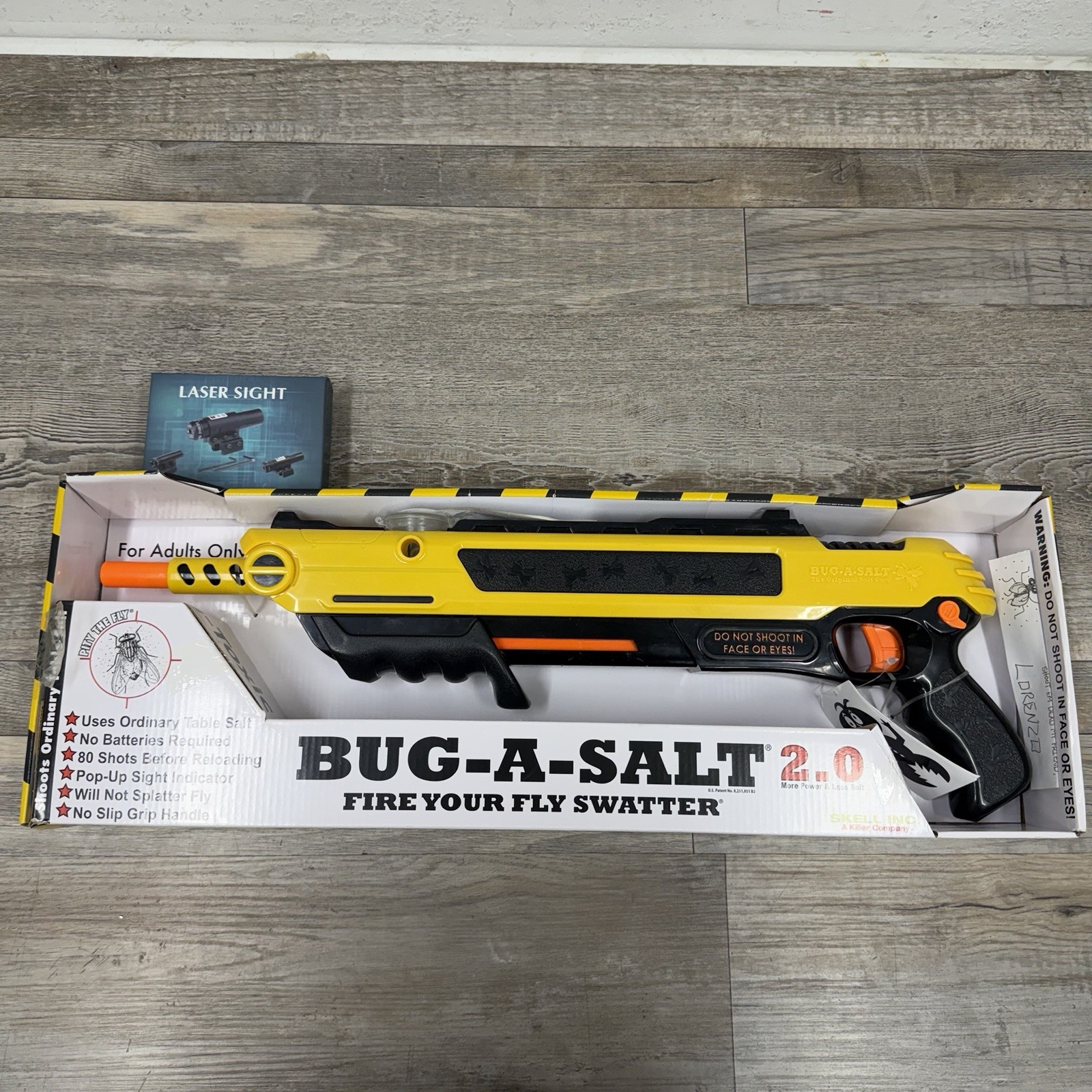 Bug-A-Salt 2.0 The Original Salt Gun with  Laser -  NEW!