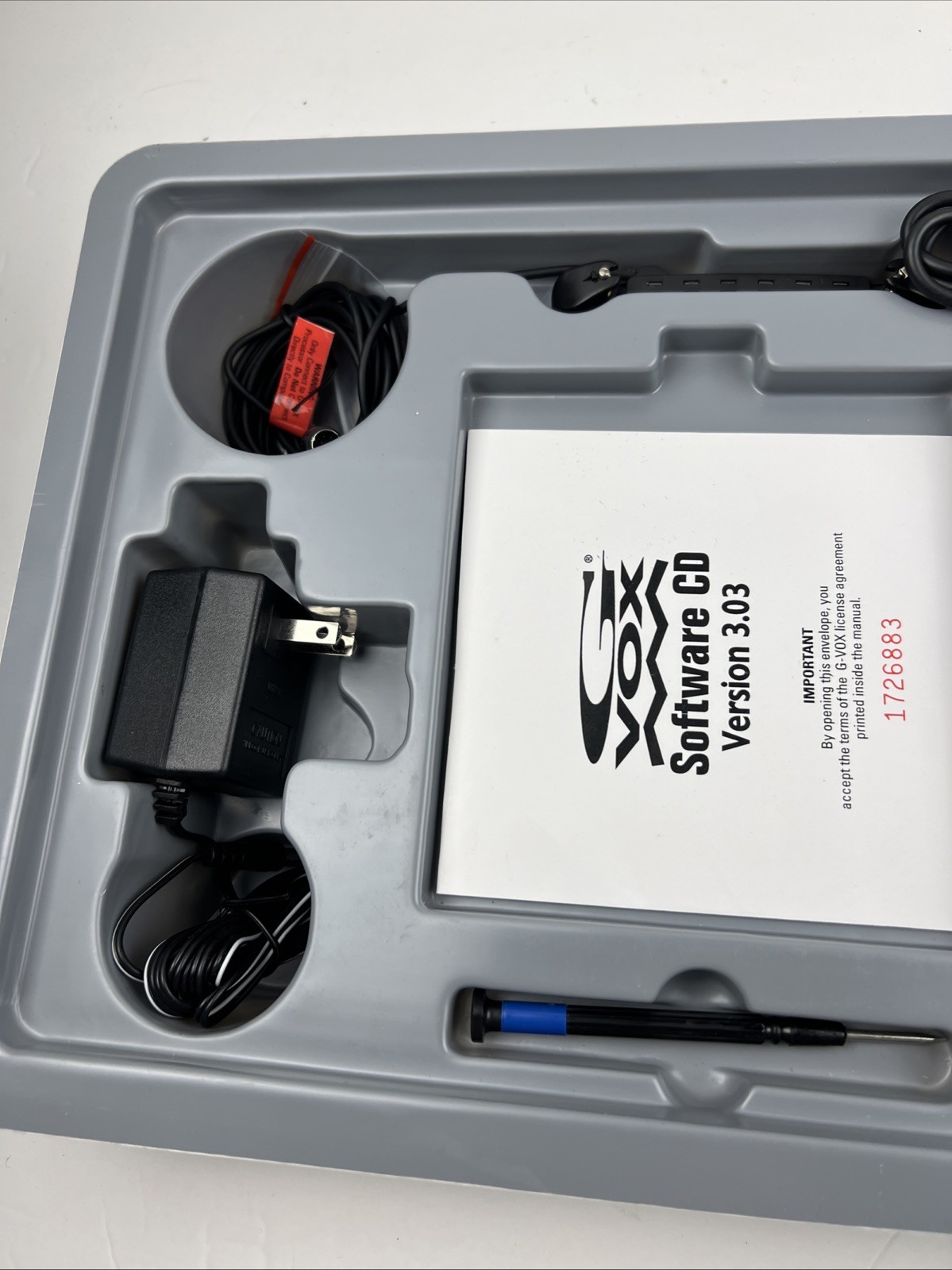 GVOX Guitar Computer Connector Processor Composition Recording SoftwareGVX70451
