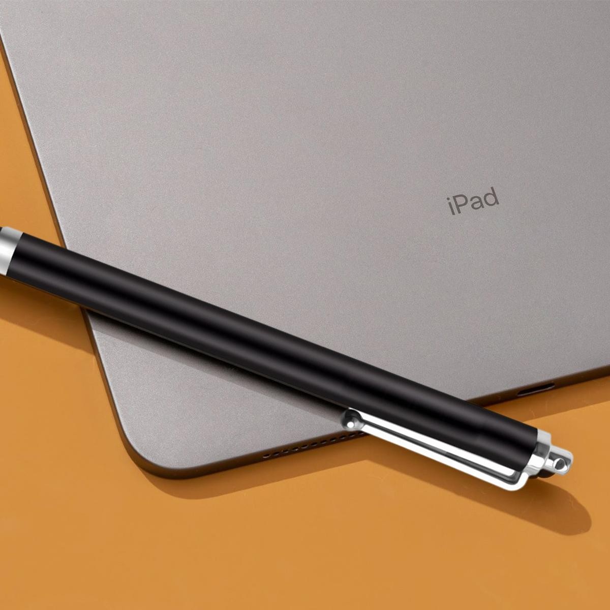 Metal Capacitive Touchscreen Stylus Pen with Soft Tip for Precise Control