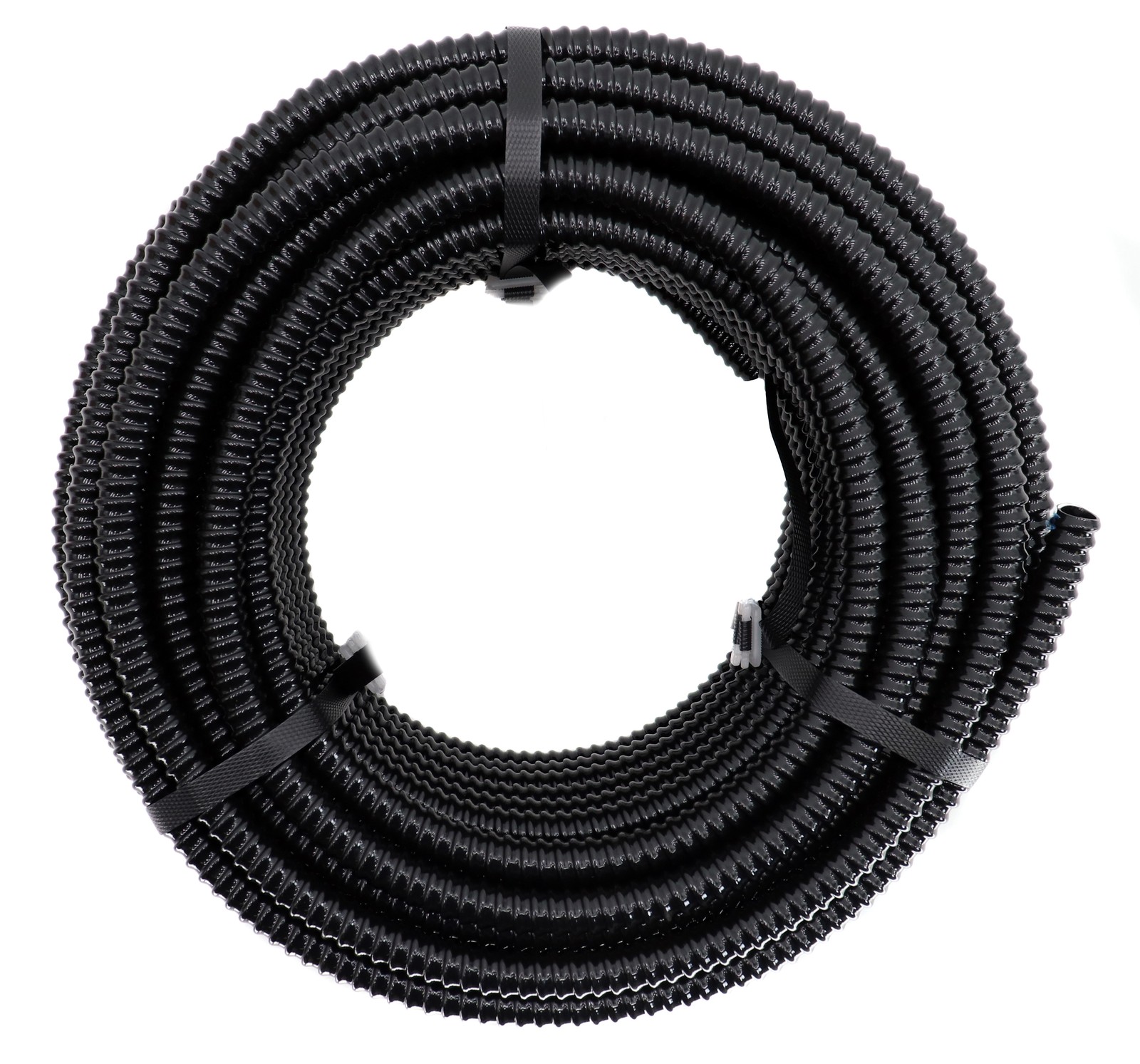 CARLON 15104-100 LIQUID-TIGHT NM NON-METALLIC PVC TUBING, BLACK, 3/8", 100-FEET