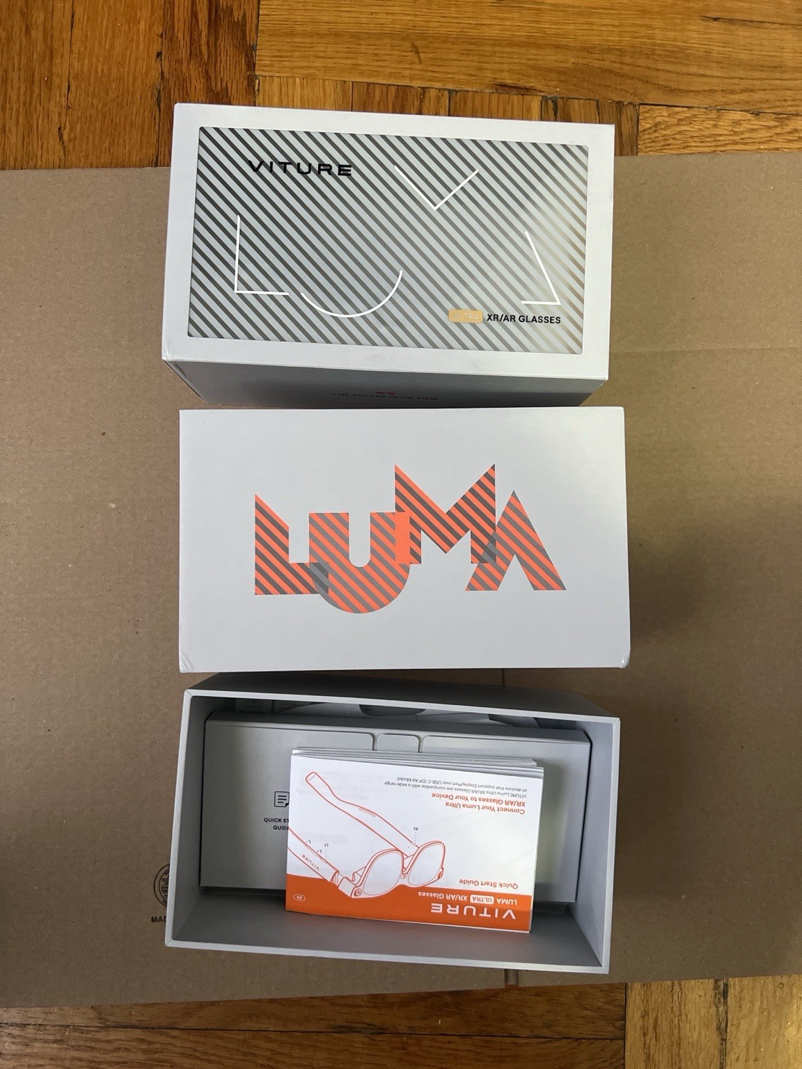VITURE Luma XR AR Glasses Original Empty Box Packaging Only