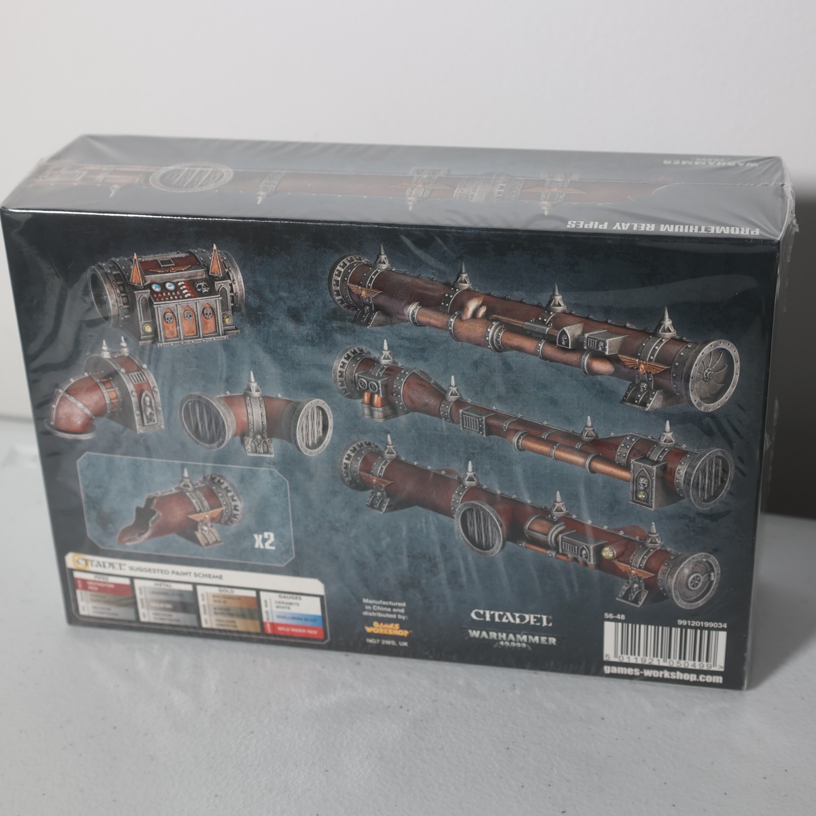 GW Warhammer 40K Terrain Promethium Relay Pipes
