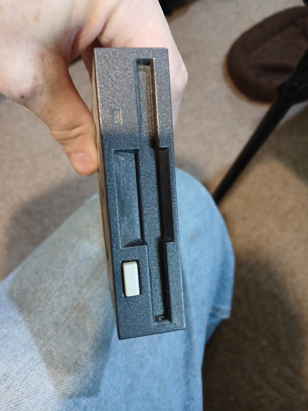 SAMSUNG SFD-321B floppy USED NOT TESTED Black Faceplate (fd3)