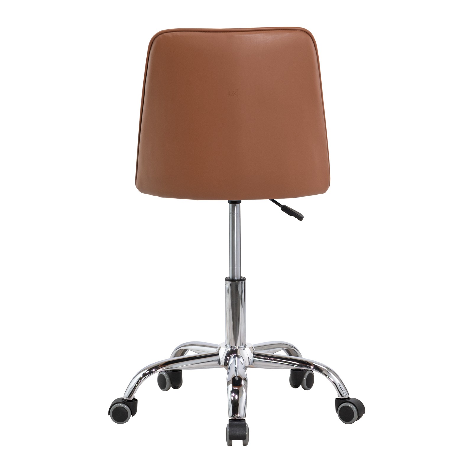 ESTELLE Nail Technician Stool Adjustable Height 18" to 24", Cappuccino