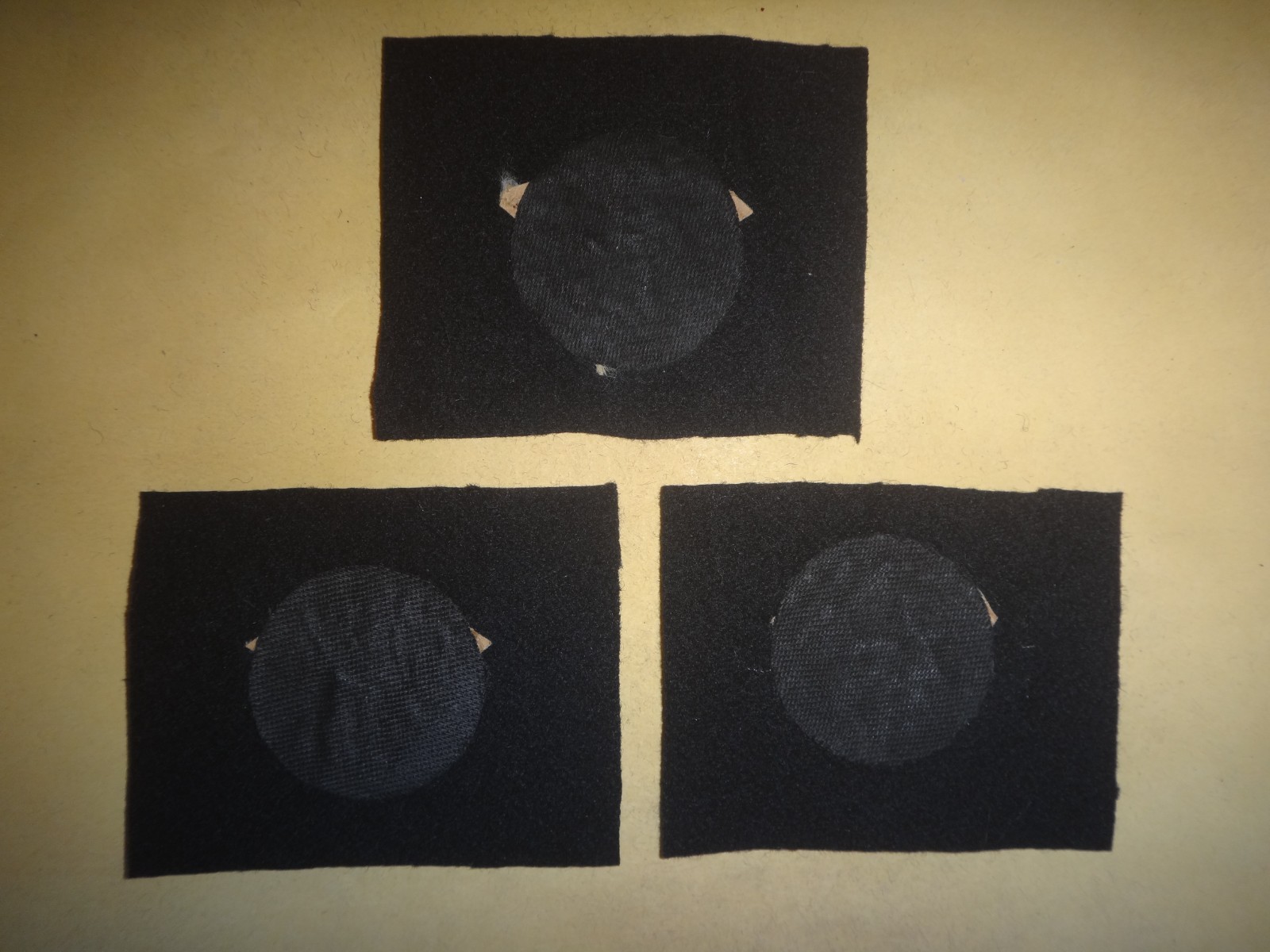 Three (3) US Army MEDICAL CORPS Patches