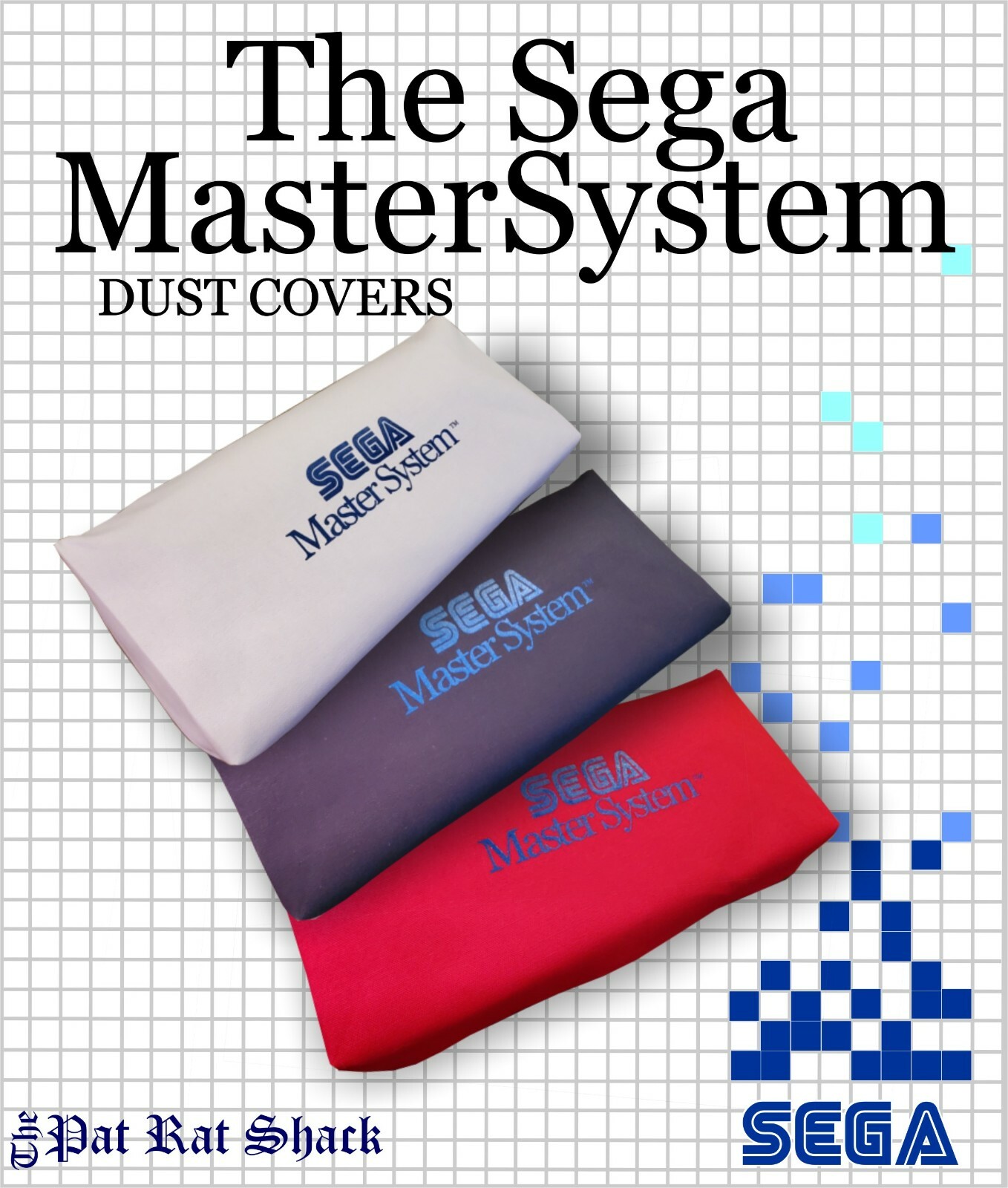 Sega Master System model 1 system dust covers