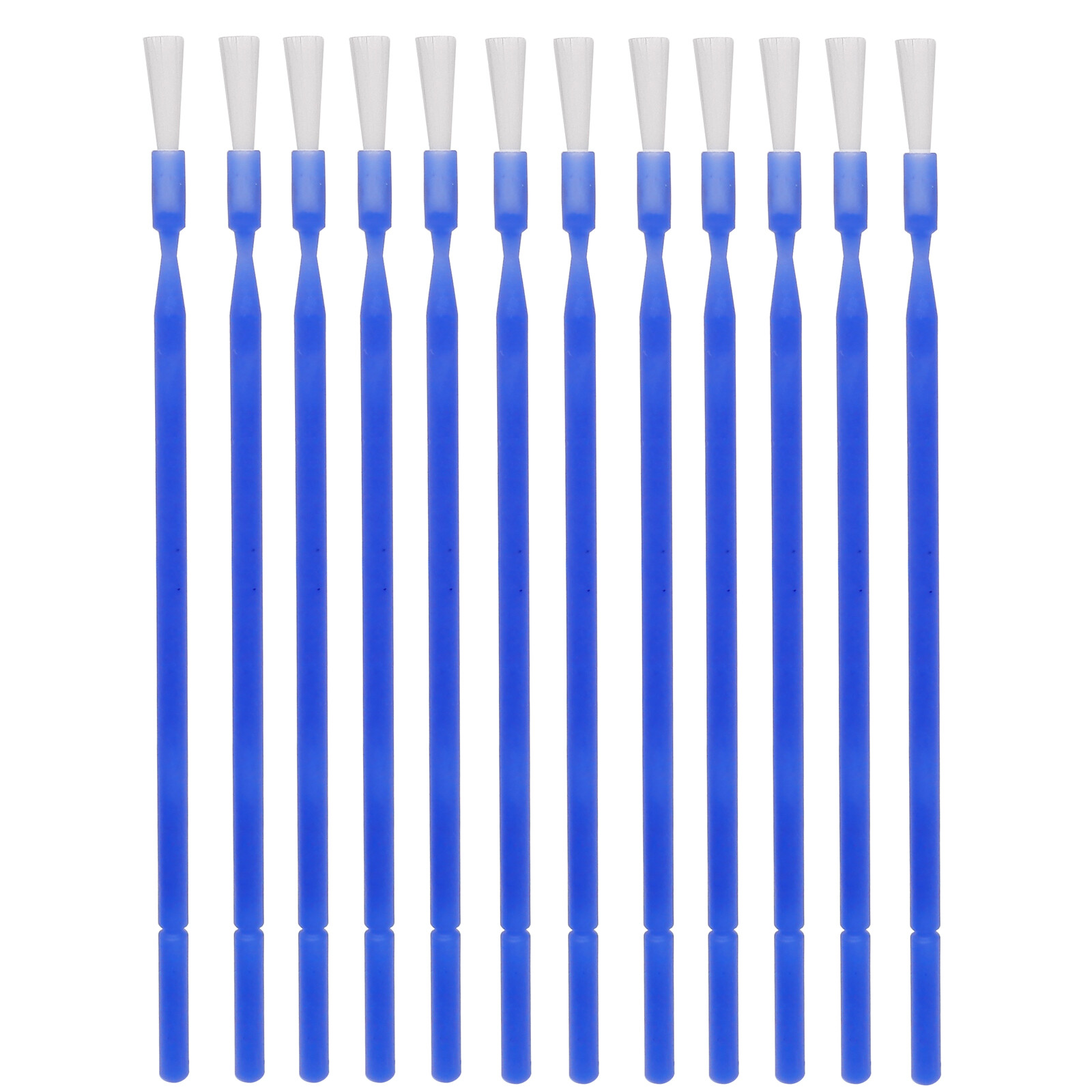 100 Pcs Dental Disposable Micro Applicator Brush Bendable Long Shank Pink Blue