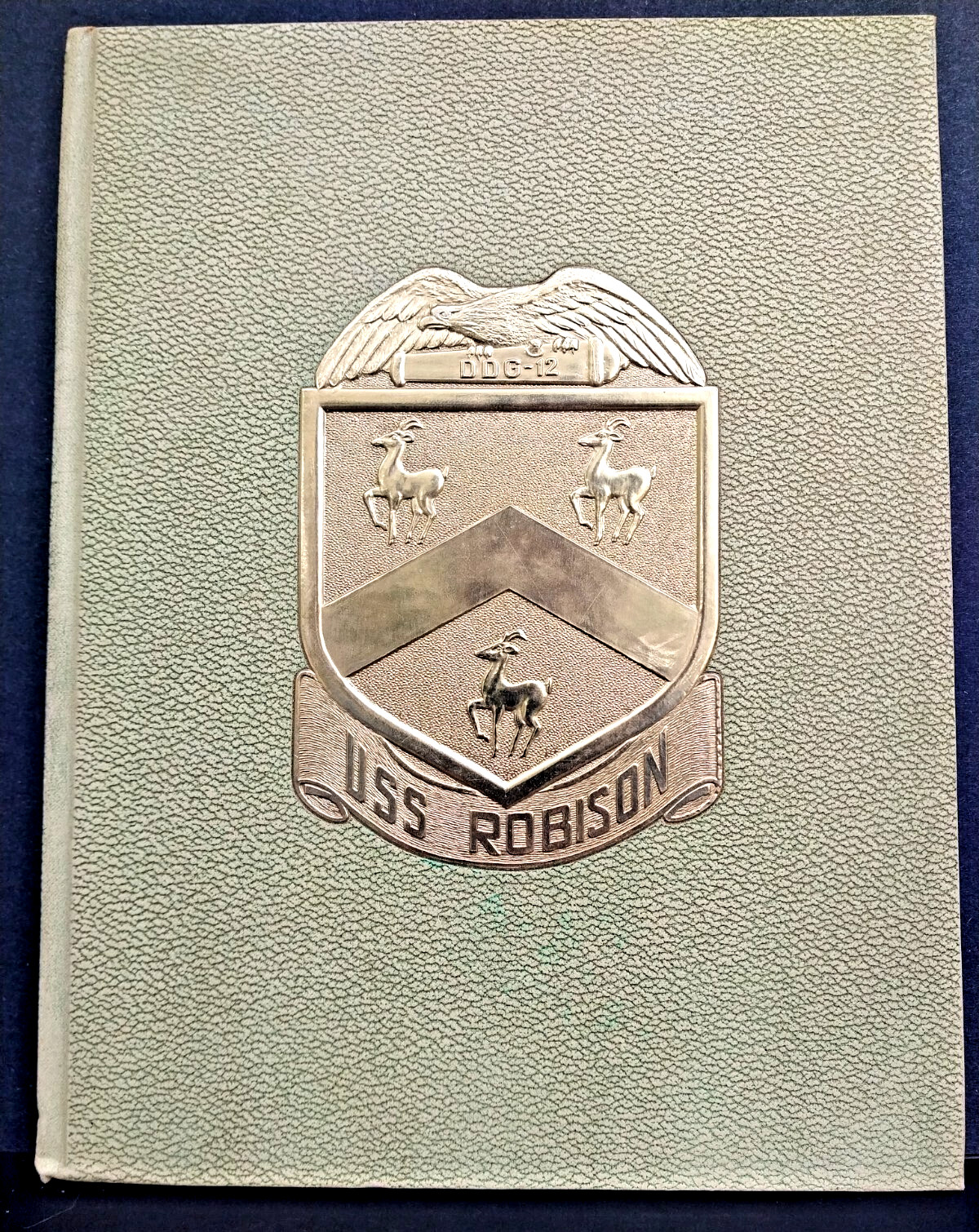 USS Robison (DDG-12) 1968 Westpac Deployment Cruise Book Destroyer Naval Officer