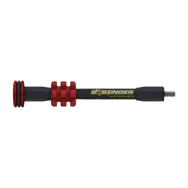 Bee Stinger MicroHex Stabilizer, Red, 6"