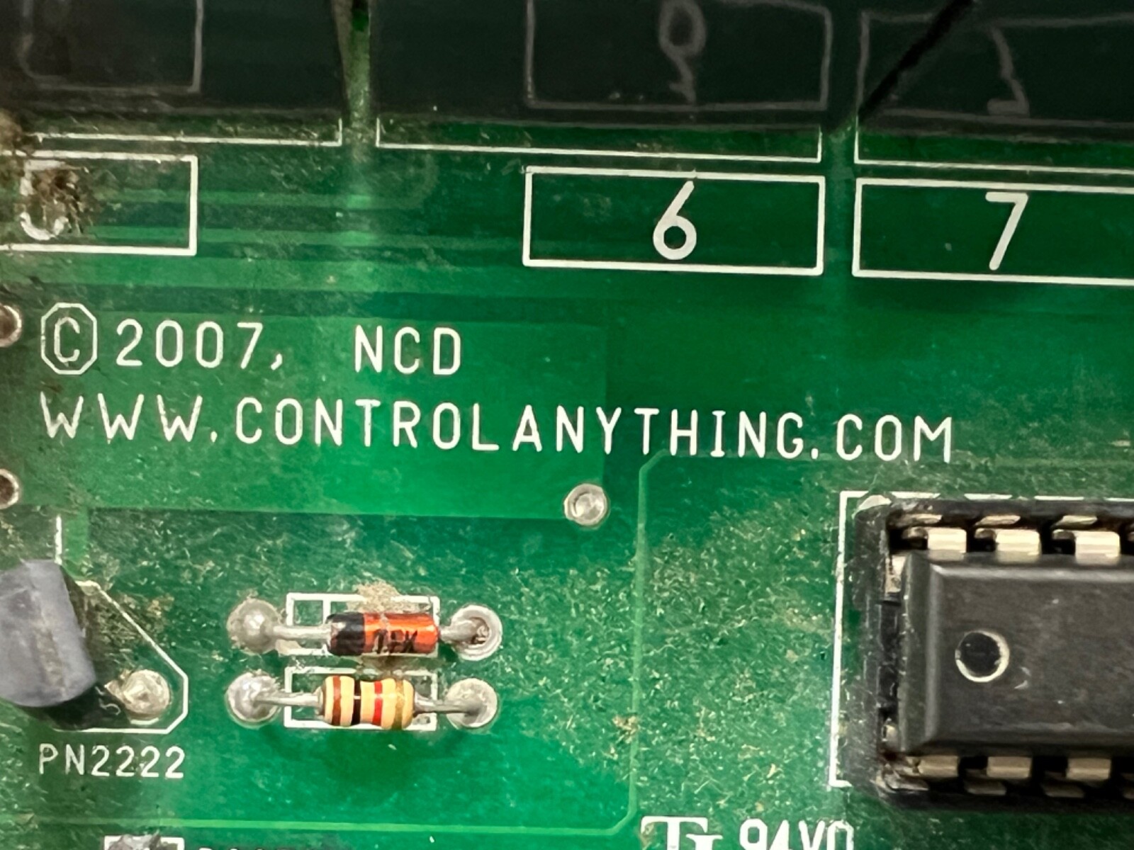 National Control Devices | NCD R24xPROXR Industrial Relay Controller Board