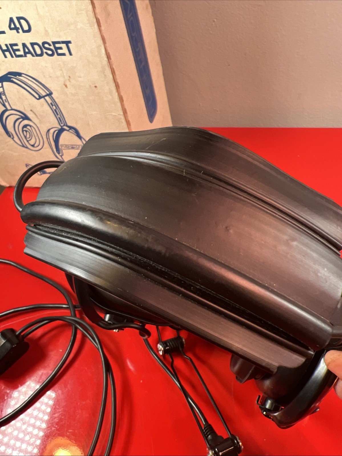 Flightcom Model 4D Aviation Headset w/ Box *Tested