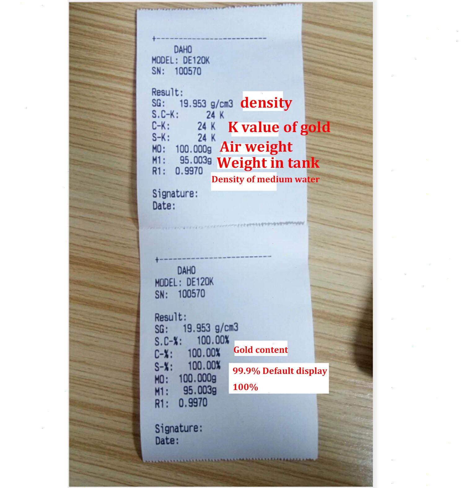 Solid Density Meter for Solid Materials with Printer RS232C 0.01-300g 0.001g/cm³