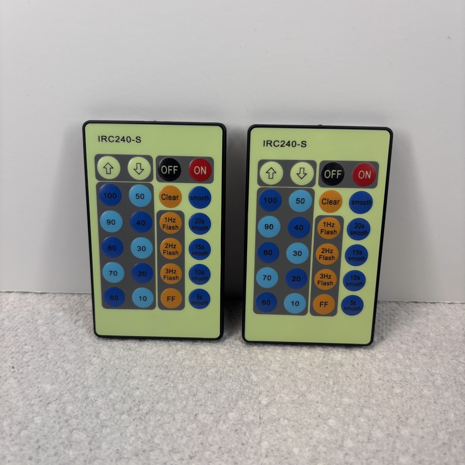 IRC240-S LED Light Remote Control for Holiday Lights, LED / Wire Lights, Qty 2