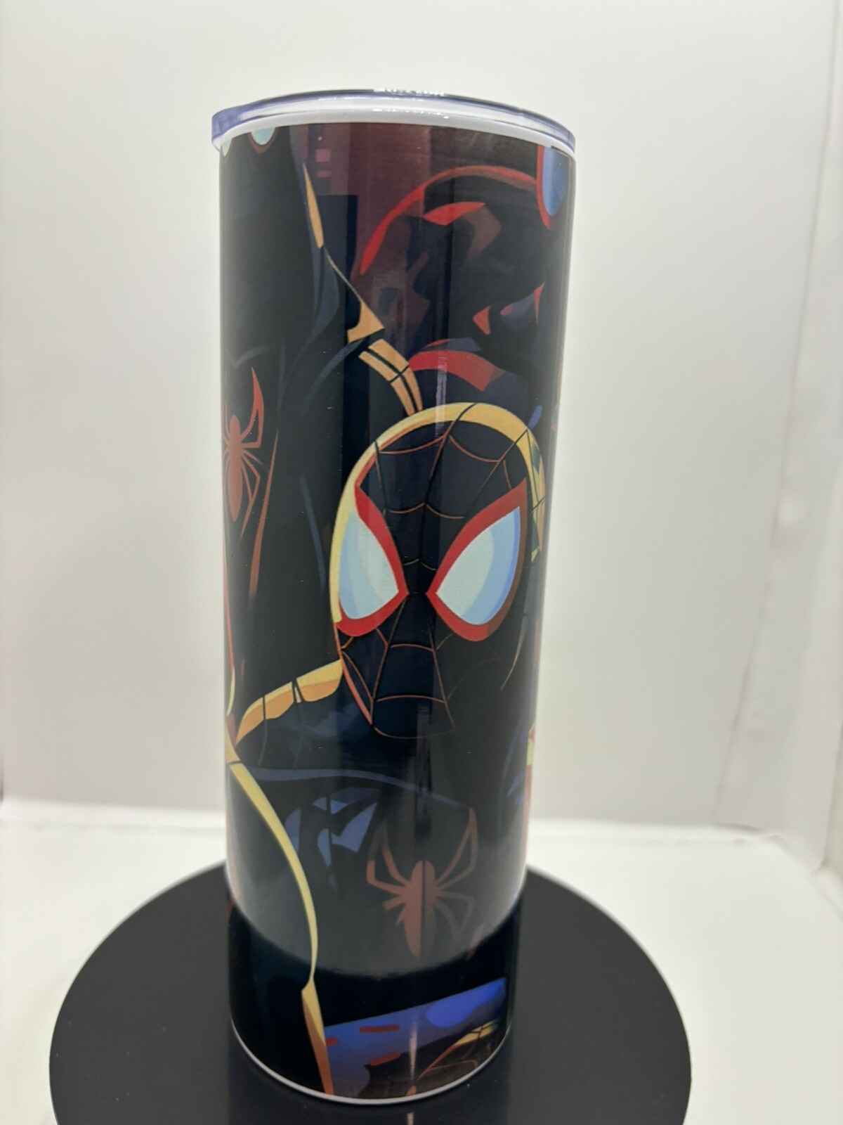 Miles Morales Spider  Hot Or Cold Tumbler 20oz with lid, straw And Cleaning Tool
