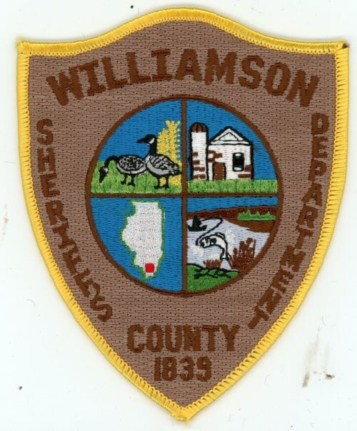 ILLINOIS IL WILLIAMSON COUNTY SHERIFF NICE SHOULDER PATCH POLICE