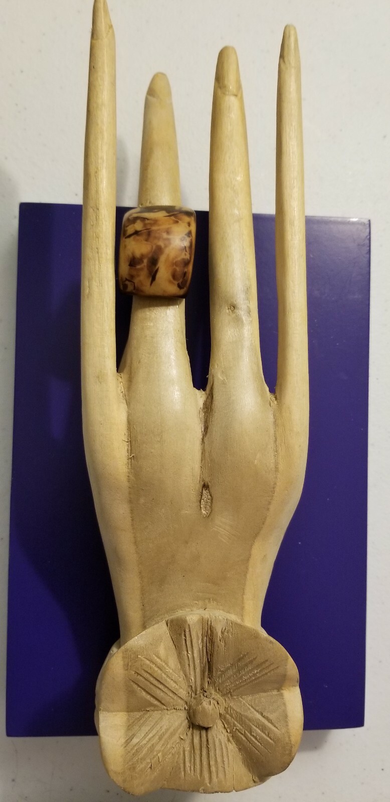 Costume wood ring