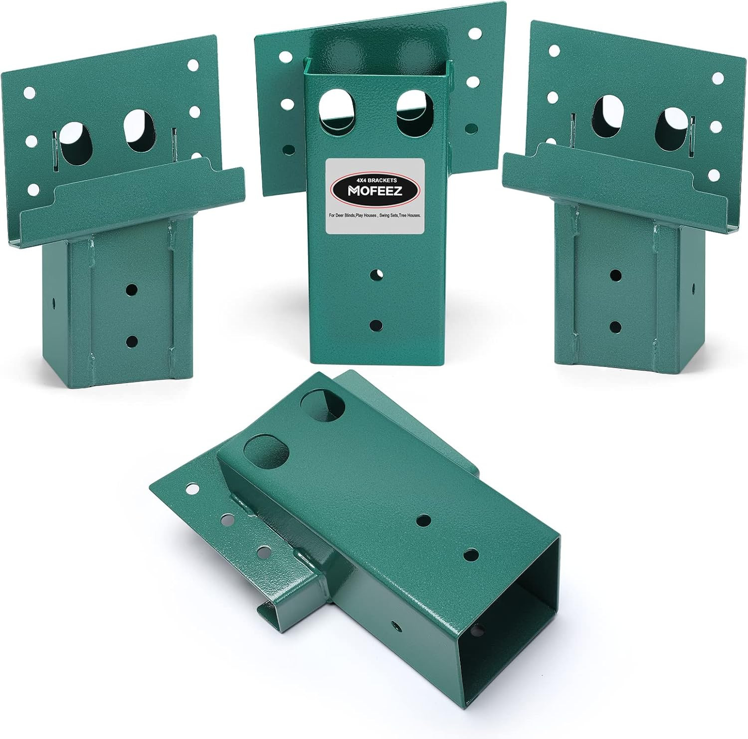 Outdoor 4X4 Compound Angle Brackets for Deer Stand Hunting Blinds Shooting Shack