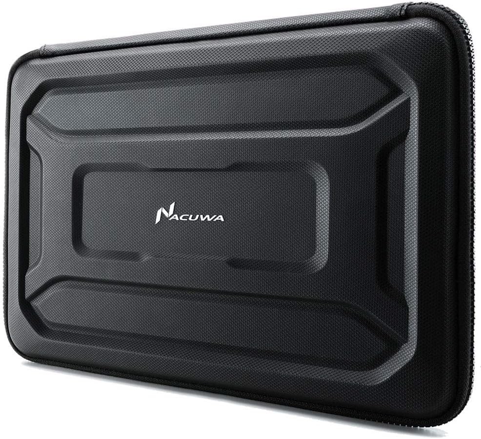 360°Protective Laptop Sleeve Water-Resistant Case for MacBook Air iPad Pro,Black