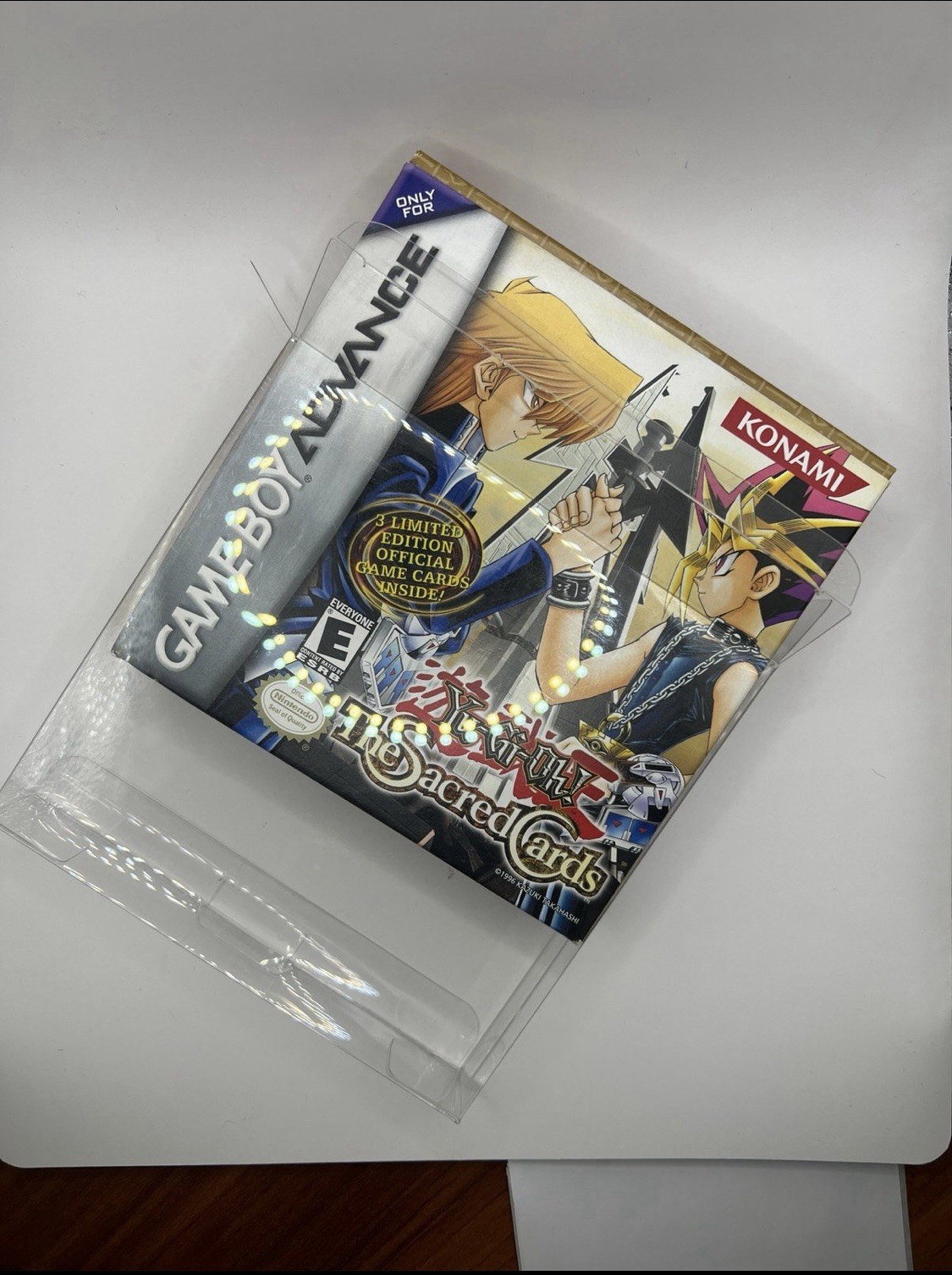 10 pack Clear Plastic Sleeve Protectors for Game Boy, GBC and GBA Game Boxes