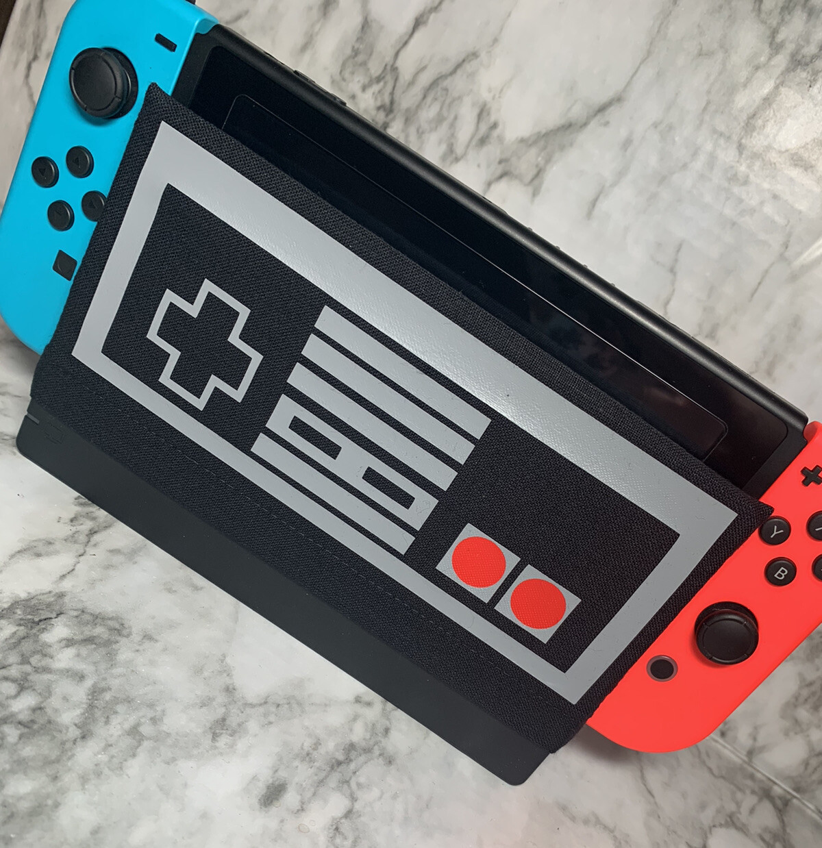 NES Controller Nintendo Switch Dock Sock Cover Screen Protector Accessory