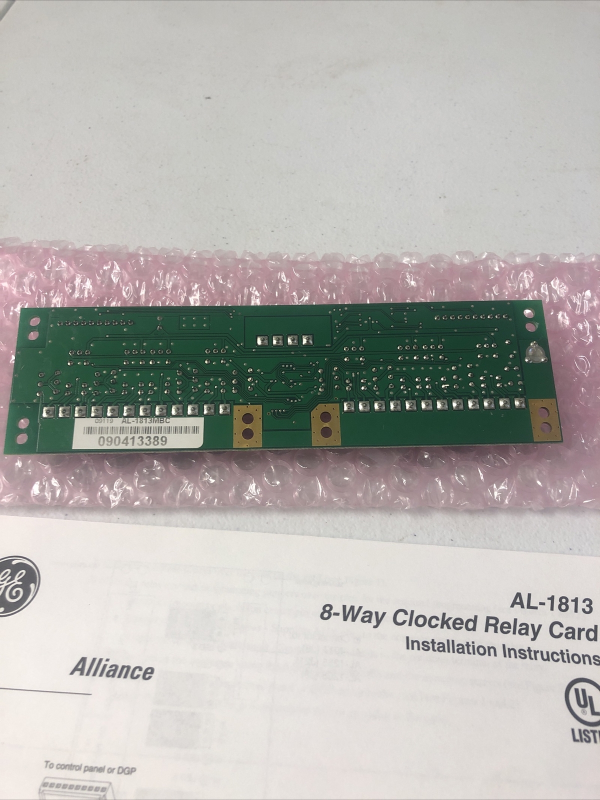 GE Security AL-1813 8 Way Relay Module.