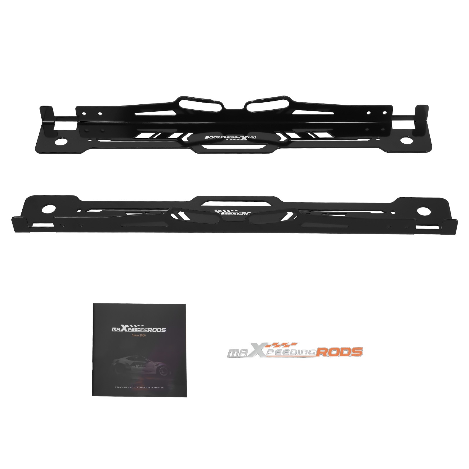 2PIECES HEAVY DUTY WHEEL ALIGNMENT TOOL KIT - BLACK TOE ALIGNMENT TOOL PLATES
